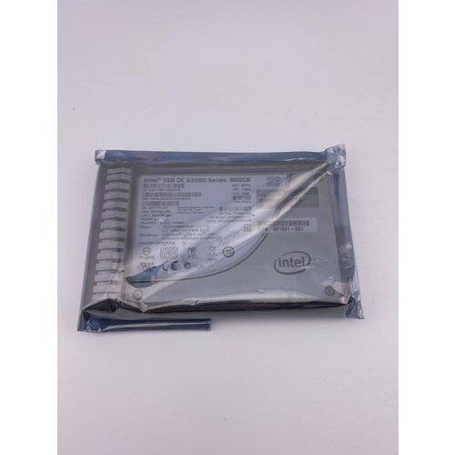 Твердотельный накопитель SSD 800 Gb SATA 6Gb/s Intel DC S3500 Series 2.5 MLC 717968-003, SSDSC2BB800G4P, VK0800GDJYA