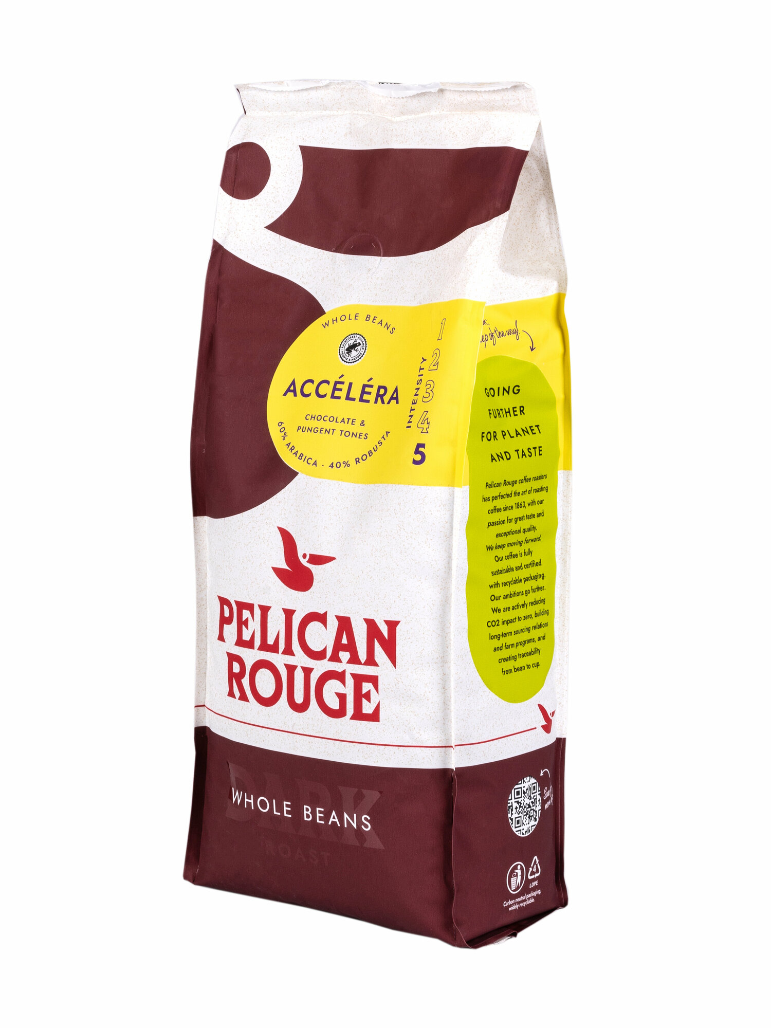 Кофе в зернах PELICAN ROUGE "ACCELERA" 1 кг