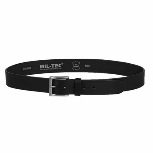 Ремень тактический Mil-Tec Belt in Nappa Leather black