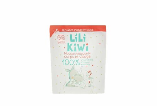 LILI KIWI Рефил очищающей пенки для лица и тела Mousse Nettoyante Corps Et Visage