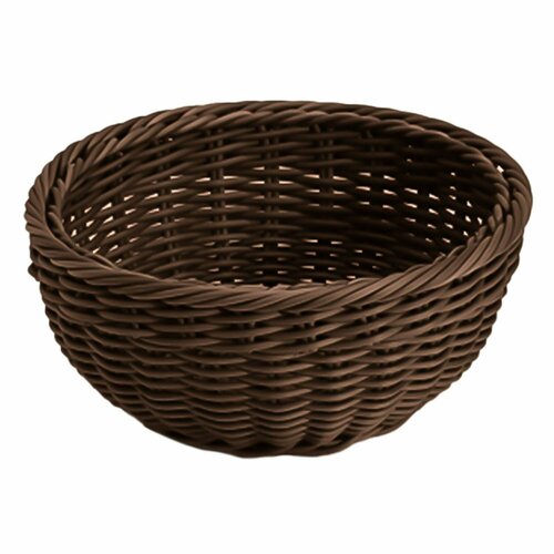 Корзинка Esprado Costura, 23x10 см, пластик, коричневый