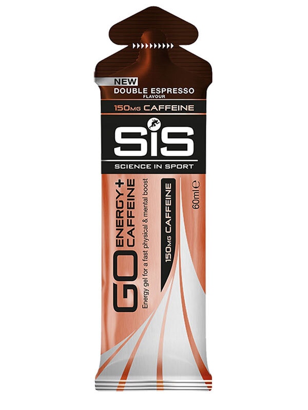 SiS, Гель изотонический углеводный с кофеином 150мг GO ENERGY+CAFFEINE GEL, 60мл (двойной эспрессо)