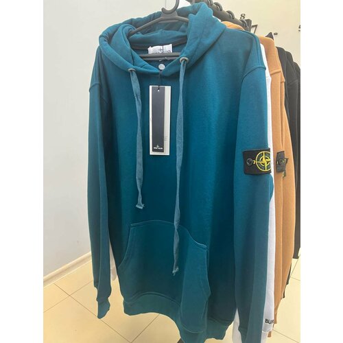 фото Худи , размер l, бирюзовый si