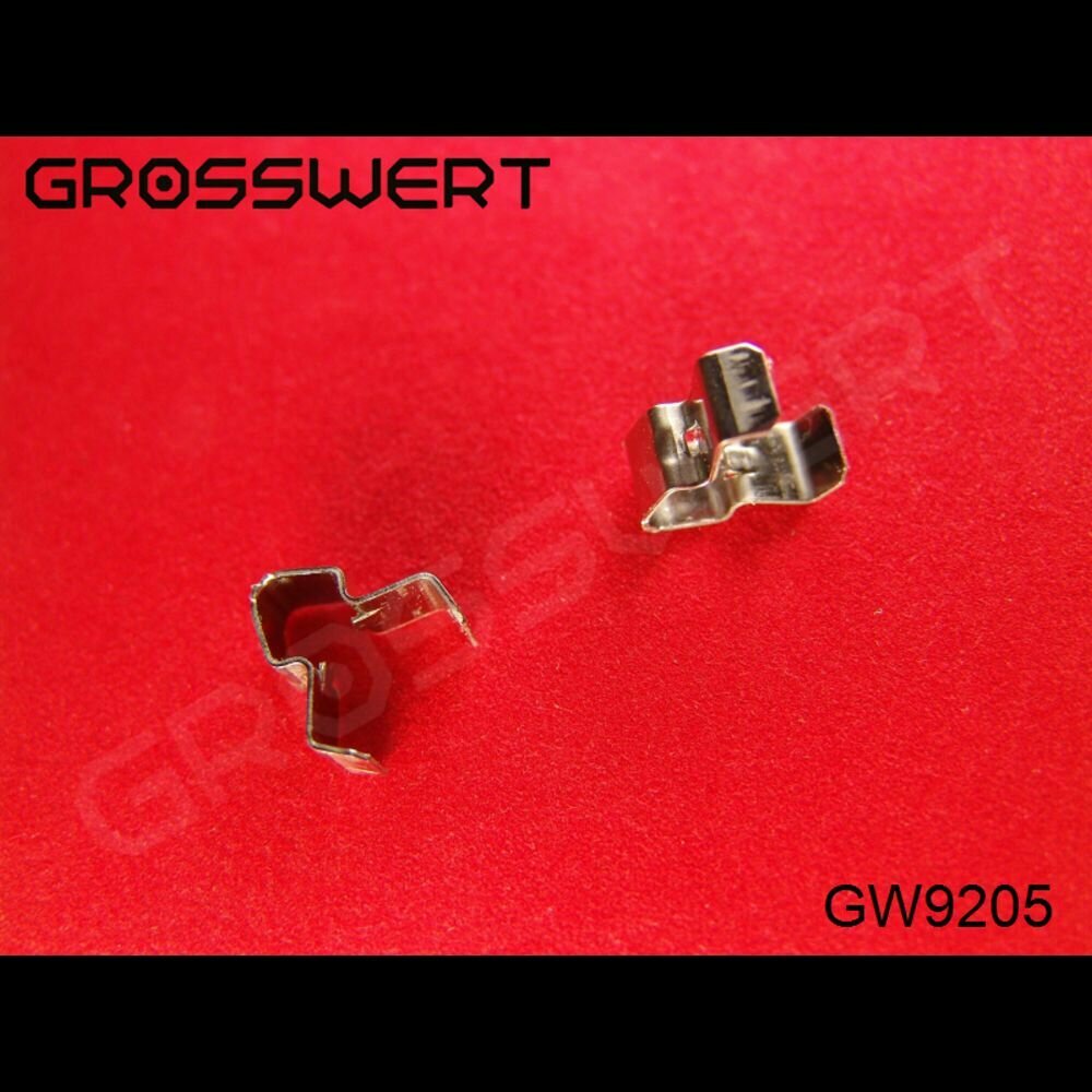 фото 10 шт. Зажим пружинный GW9205 к шт. Клипсам Gеneral Мotors 1222141 2228839 24405739 24405740