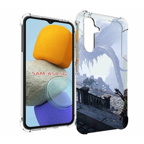 Чехол MyPads Divinity Original Sin II для Samsung Galaxy A54 задняя-панель-накладка-бампер