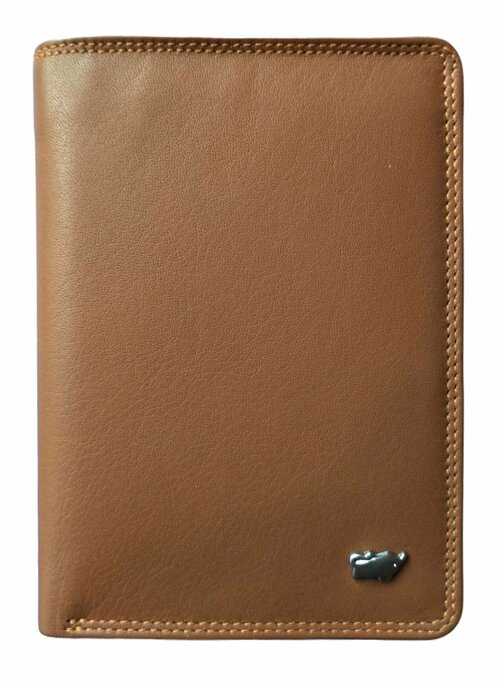 Бумажник Braun Buffel, фактура гладкая, коричневый