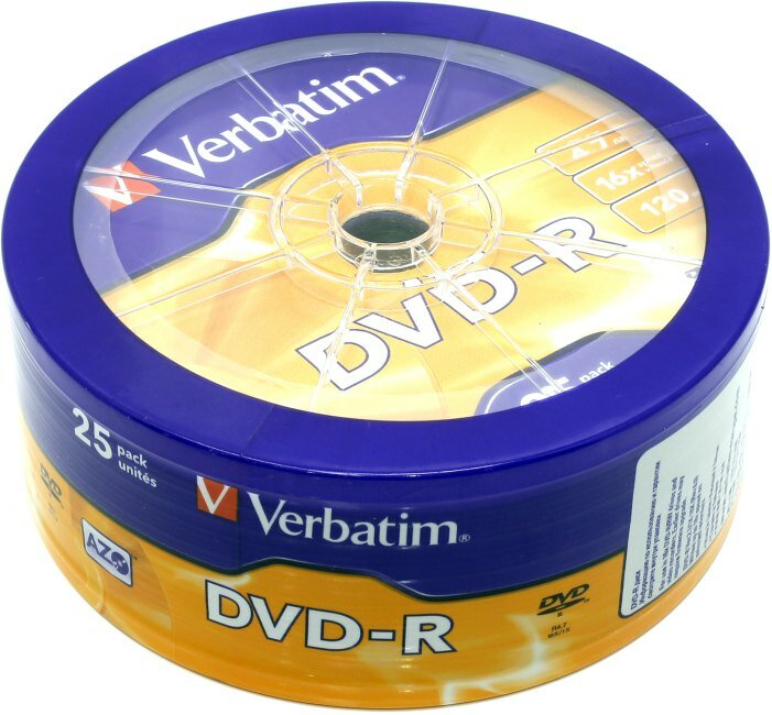 DVD-R набор дисков Verbatim - фото №6