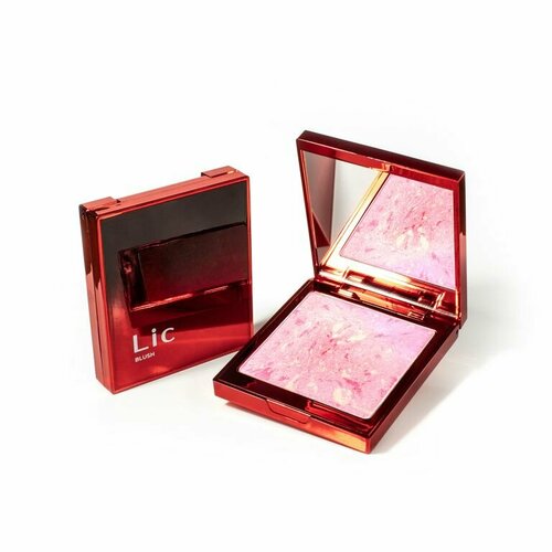 Lic Румяна для лица Blush Тон 01 Pink flash 10 гр