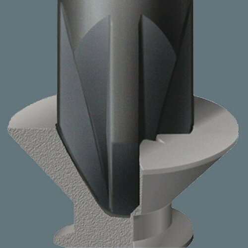 фото 2067 torx® hf micro отвёртка для прецизионных работ, с фиксацией крепежа, tx 10 x 60 мм wera (we-118186)