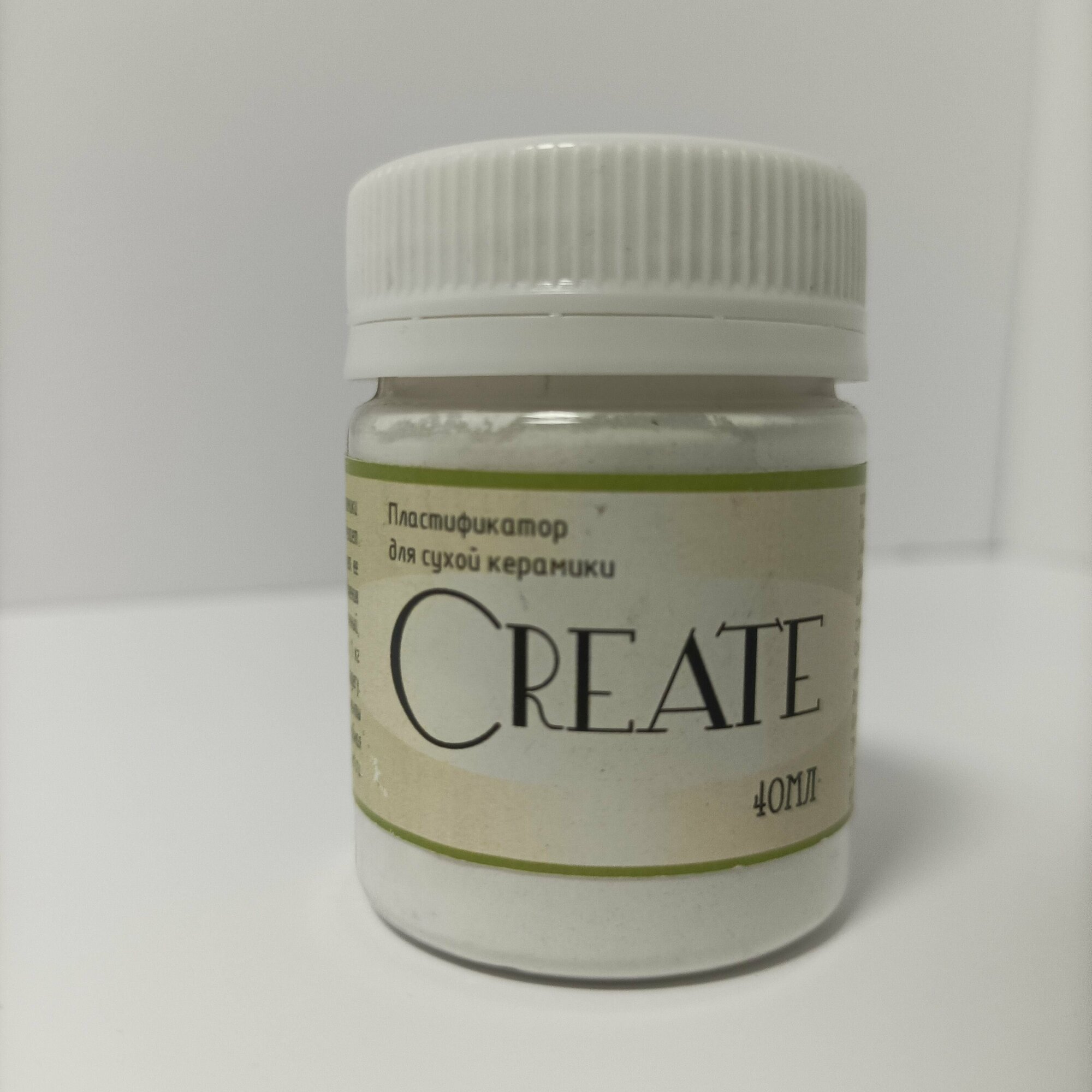 фото Пластификатор для сухой керамики Create 40мл