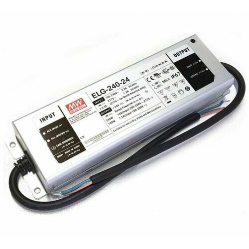 Драйвер светодиодный Mean Well ELG-240-24DA-3Y led драйвер ac dc mean well elg 100 c1400da 3y