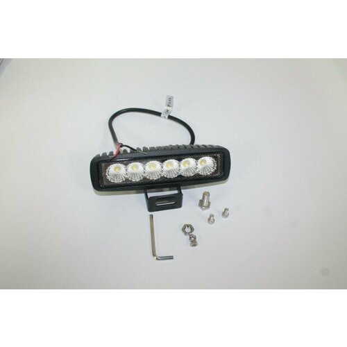 Фара светодиодная дополнительная 6 SMD 18W, 1260LM, 9-30V, 6000K, FLOOD-ближний
