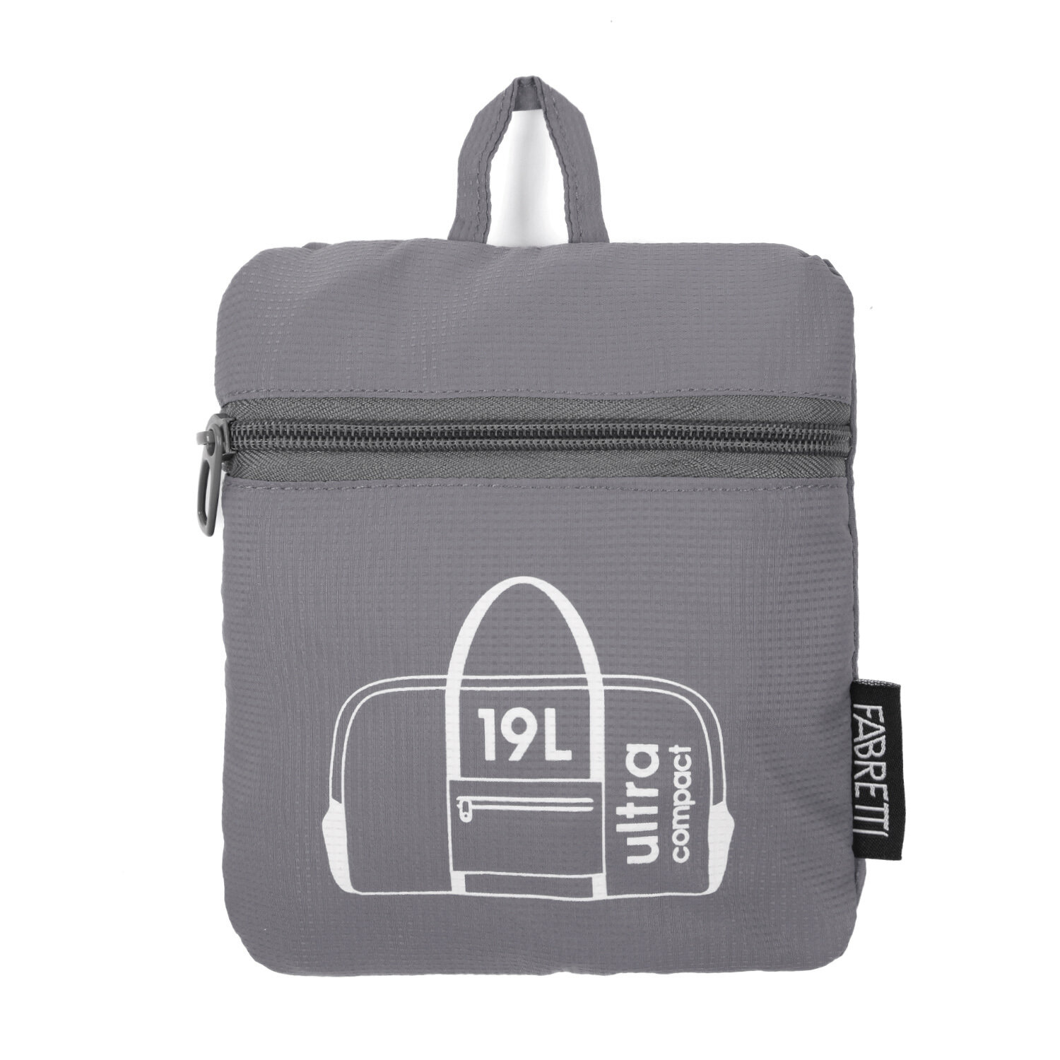 фото Складная текстильная сумка FABRETTI для путешествий, цвет серый