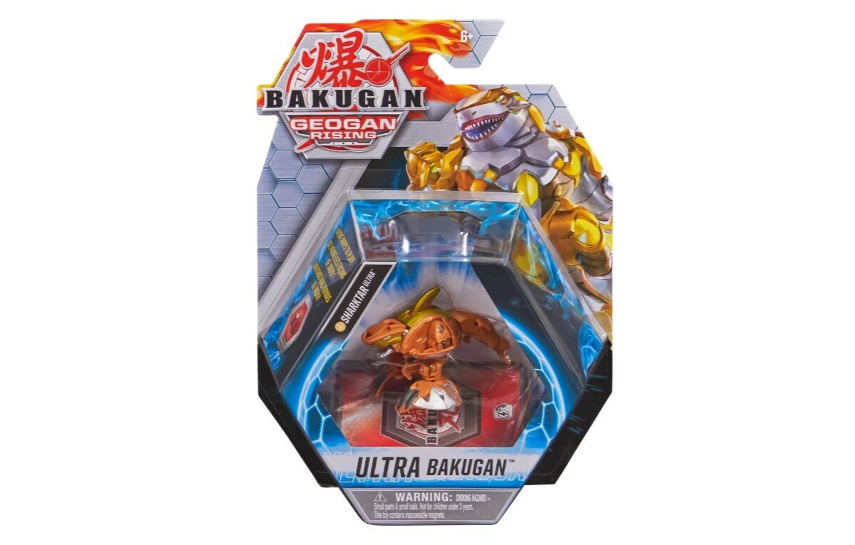 Фигурка-трансформер Ultra Bakugan S3 Sharktar Ultra 6061538/20132909 золотой