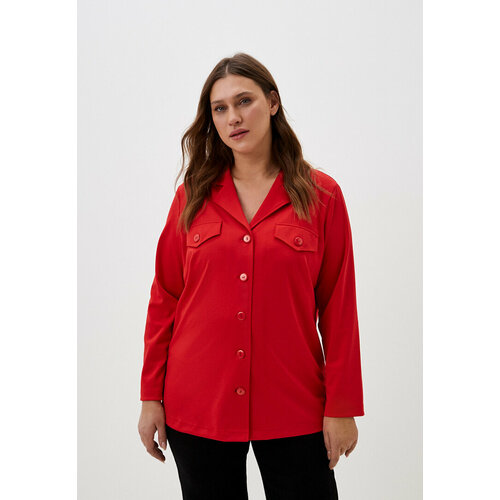 Пиджак SVESTA, размер 62, красный пиджак svesta размер 62 лиловый