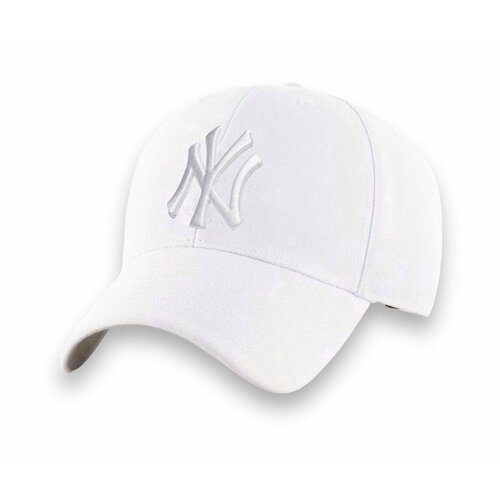 Кепка Кепка/Бейсболка, размер 46-61, белый кепка кепка бейсболка классическая универсальная размер 46 61 белый