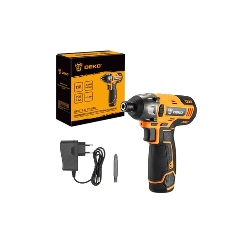 Винтоверт аккумуляторный ударный DEKO DKIS12-Li 115Ач 379000₽