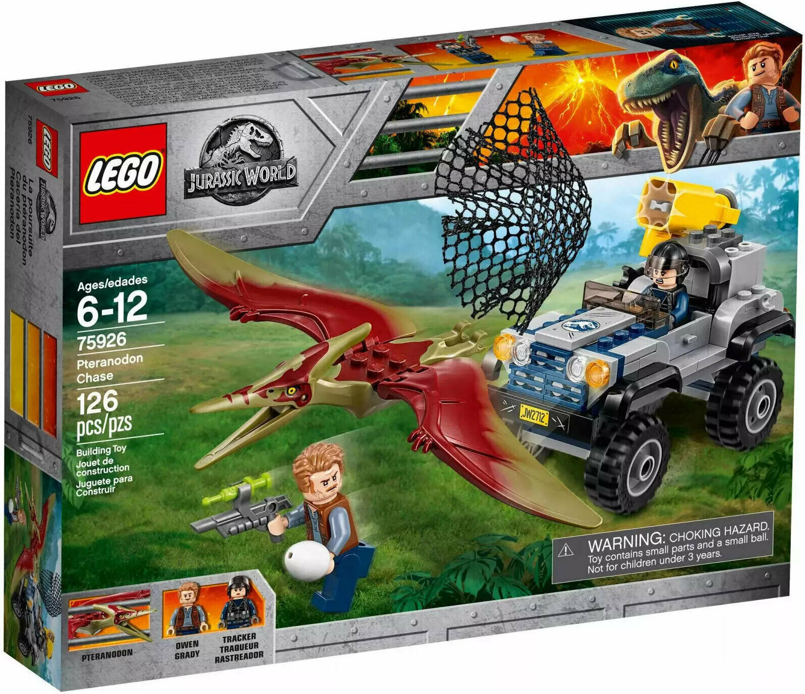 LEGO Jurassic World 75926 Погоня за птеранодоном