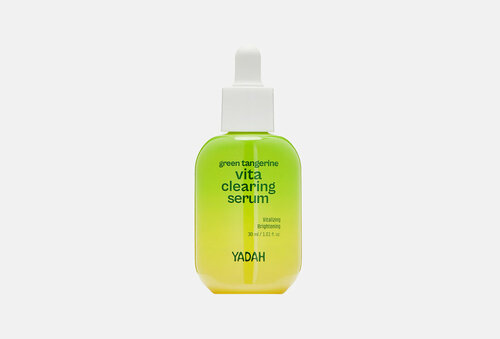 Сыворотка для сияния кожи лица Yadah Green tangerine vita clearing serum / объём 30 мл