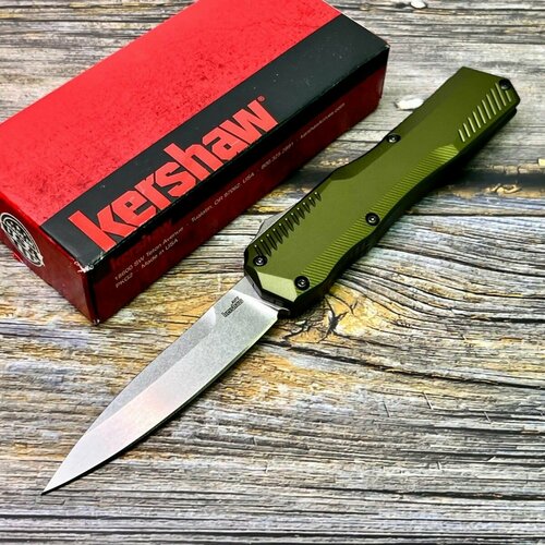 Нож складной Kershaw KS9000OL Livewire, Olive Green Handle нож складной kershaw link blackwashed blade black handle