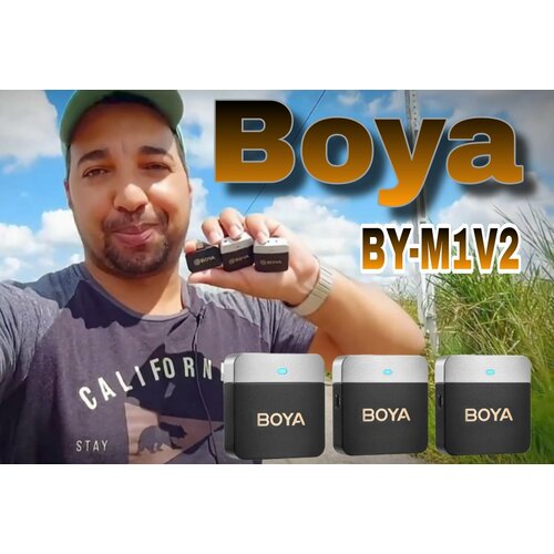 Беспроводной петличный микрофон Boya - комплект