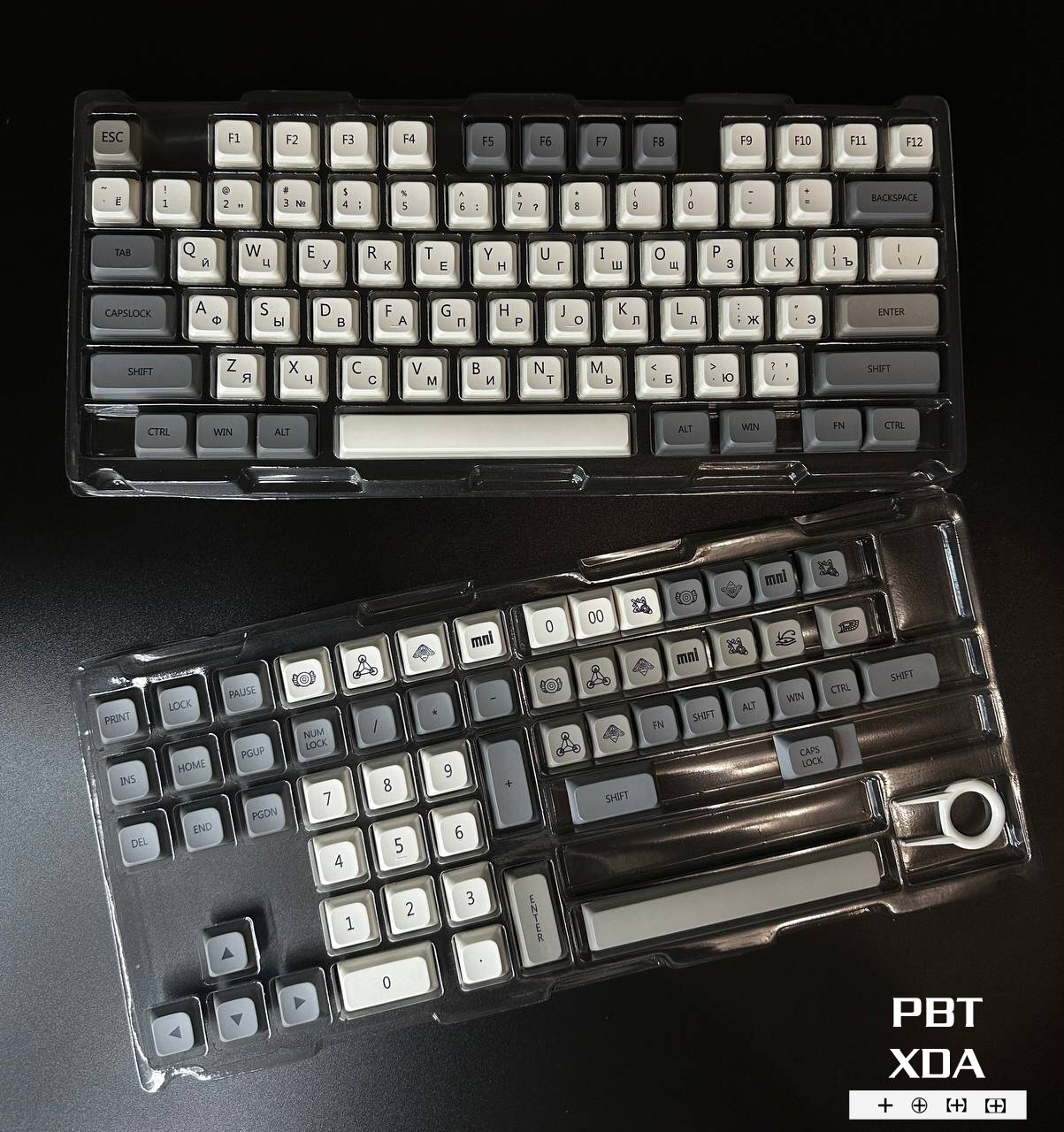 Кейкапы для механической клавиатуры 133 шт. XDA PBT