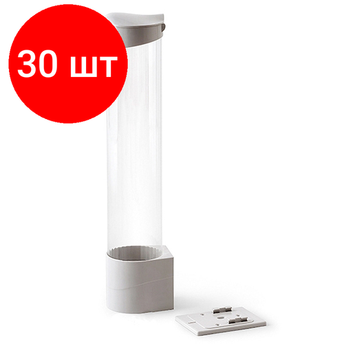 Комплект 30 штук Держатель для стаканов магнитный белый 31881₽