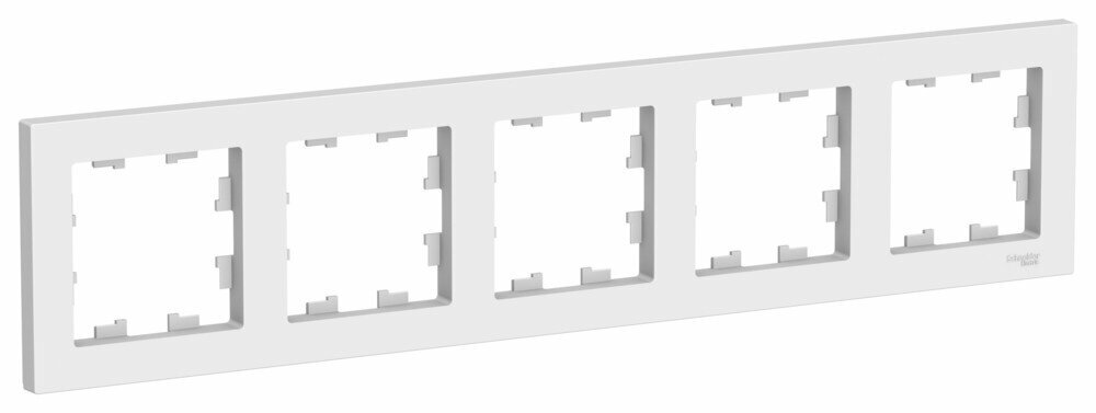 Рамка IP20 Schneider Schneider Atlas Design пятиместная (Лотос)