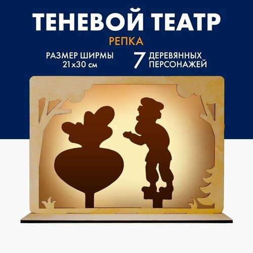 Настольная игра. Театр теневой «Репка»