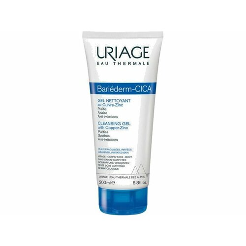 Гель Uriage BRRIEDERM-CICA CLEANSING GEL with Copper-Zinc uriage bariederm cleansing cica gel with copper zinc