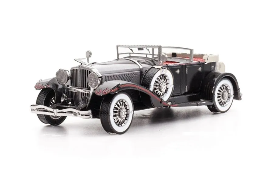 Конструктор 3D из металла автомобиль Duesenberg 1935 черный