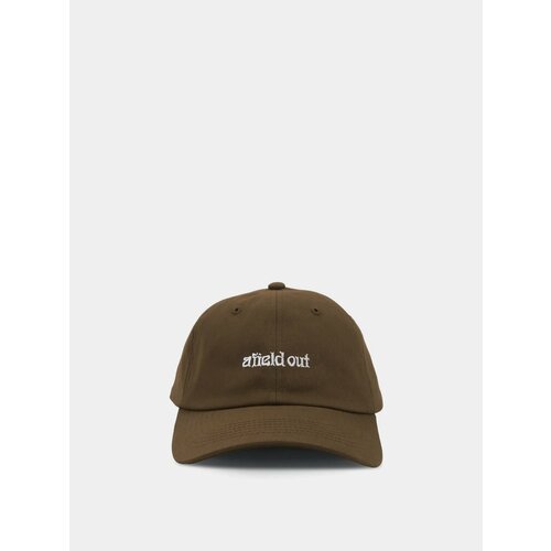 фото Кепка afield out wordmark hat, размер one size, коричневый