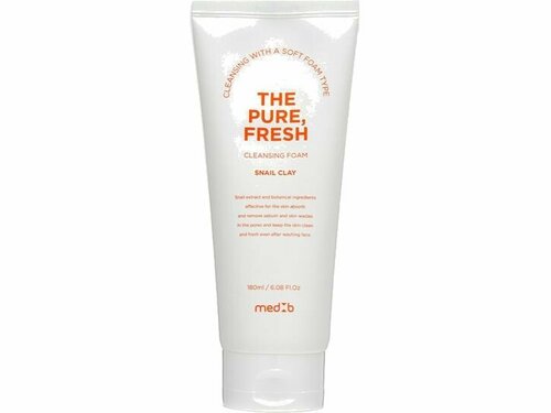 Пенка для умывания MEDB THE PURE, FRESH CLEANSING FOAM SNAIL CLAY