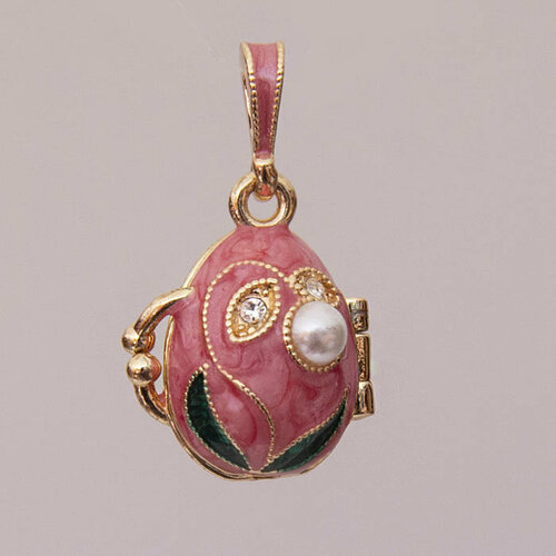 фото Подвеска, искусственный камень, розовый арт-сувенир