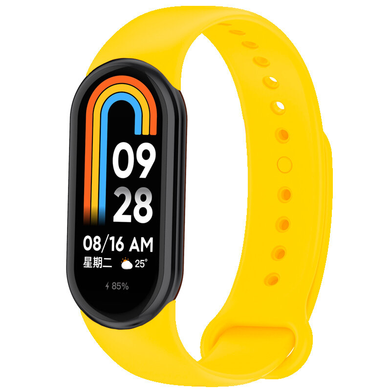 Ремешок для Xiaomi Mi Band 8 желтый