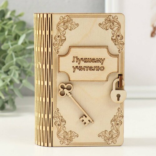 Копилка дерево Лучшему учителю 135х9х45 см 526₽