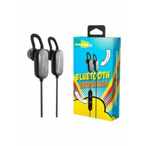 Наушники беспроводные MORE CHOICE BG20 Silver 1153₽