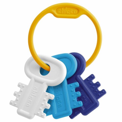 Игрушка Chicco развивающая Ключи Blue погремушка прорезыватель ключики 1 шт