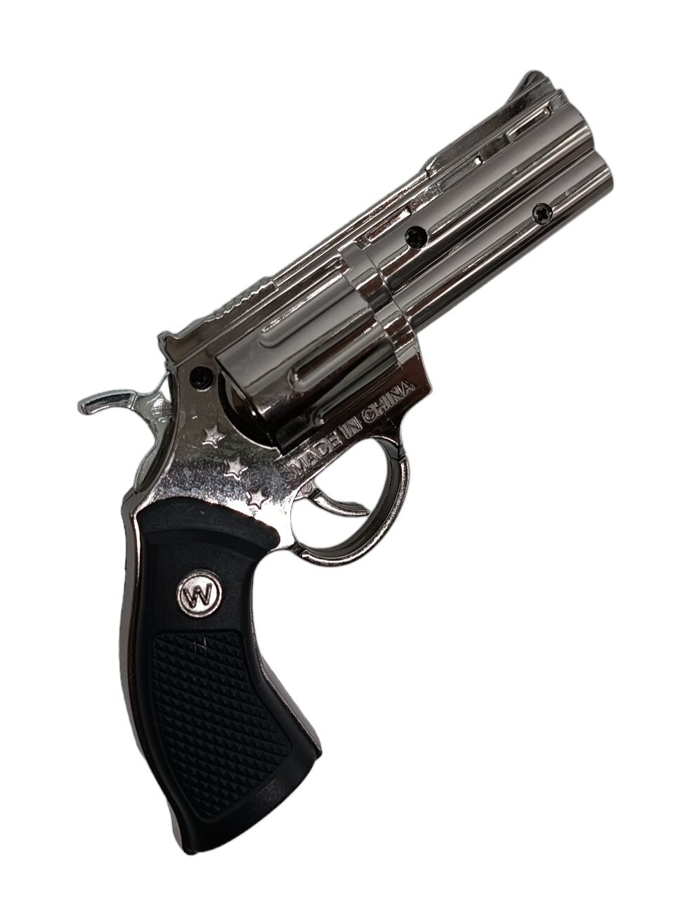 Зажигалка газовая револьвер Colt Python цвет медь