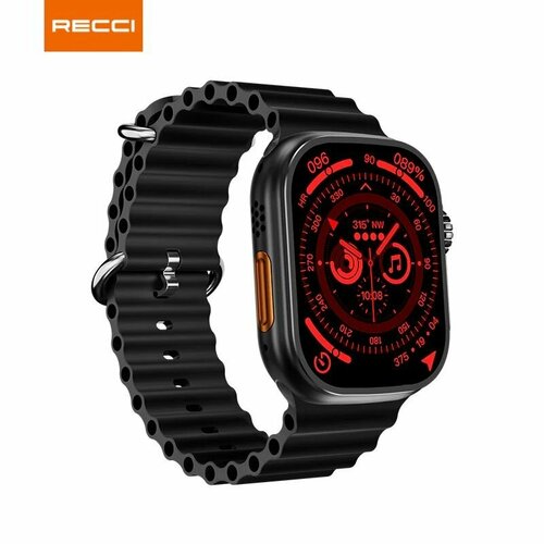 Умные часы RECCI Smart Watch RA23 - Black
