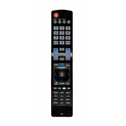 универсальный пульт для lg rm l1163 smart tv для lg Пульт для LG AKB73756571 LED TV 3D SMART (черный)