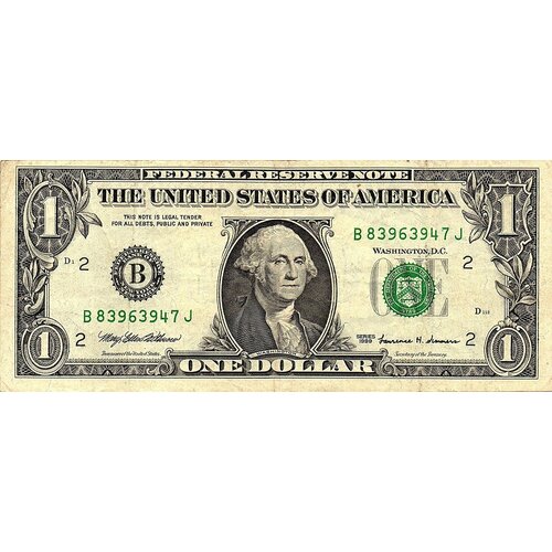 Доллар 1999 г США №947