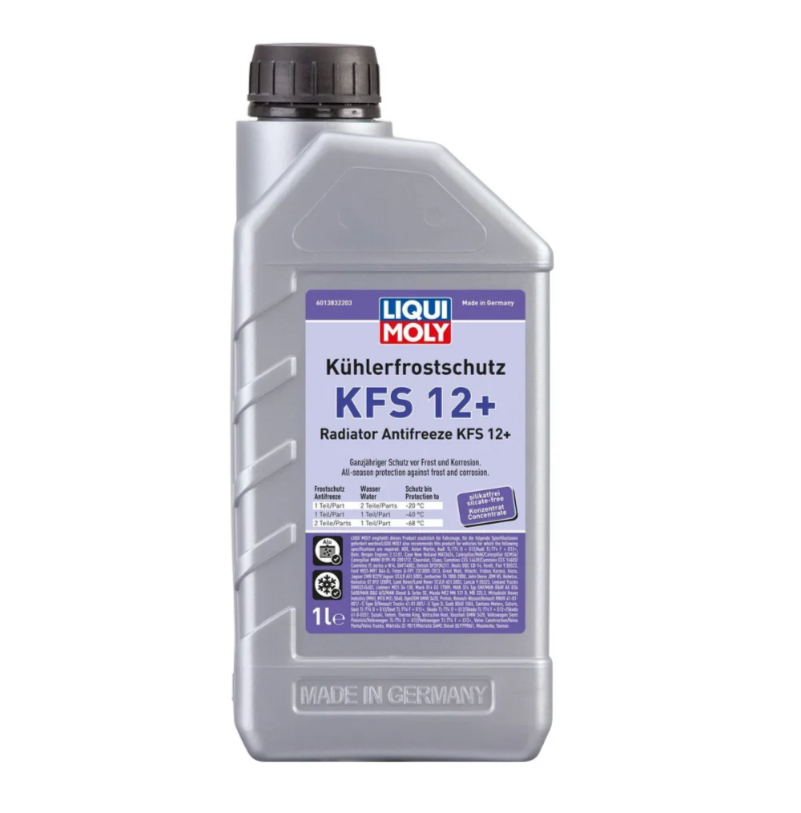 LIQUI MOLY 8840/21145 Kuhlerfrostschutz KFS 12+ Антифриз-концентрат 1 л.