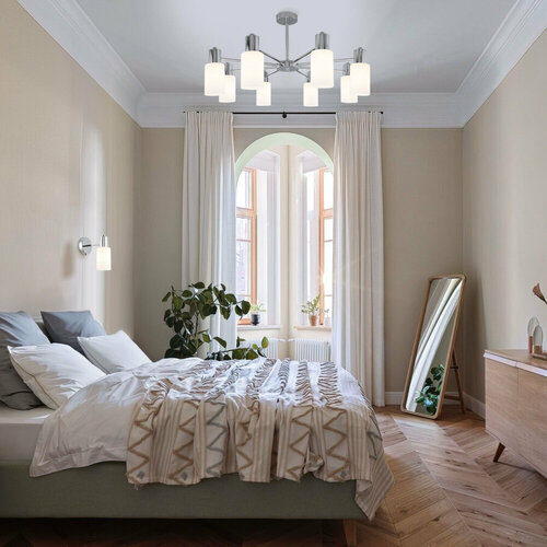 RILON Люстра потолочная 74535 VEGGA_хром , E14, 40 Вт