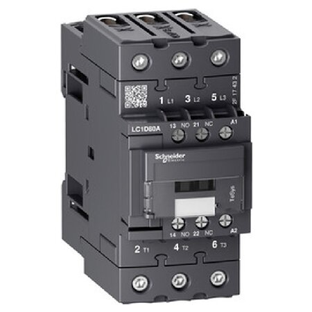 Магнитный контактор 66A 400VAC LC1D80AV7 – Schneider Electric – 3606481312235