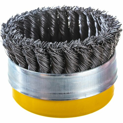 Витая щетка-крацовка для ушм Biber 70976 тов-076221 2643₽