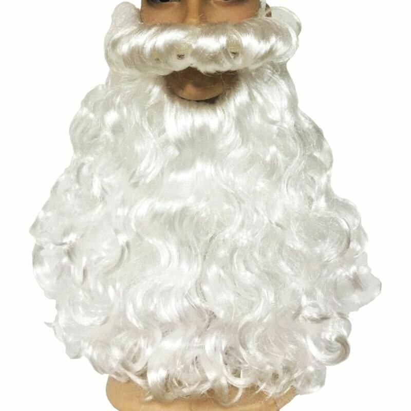 Борода Деда Мороза густая