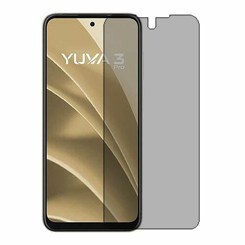 Скрин Мобайл защитный экран для Lava Yuva 3 Pro из нано стекло 9H приватное