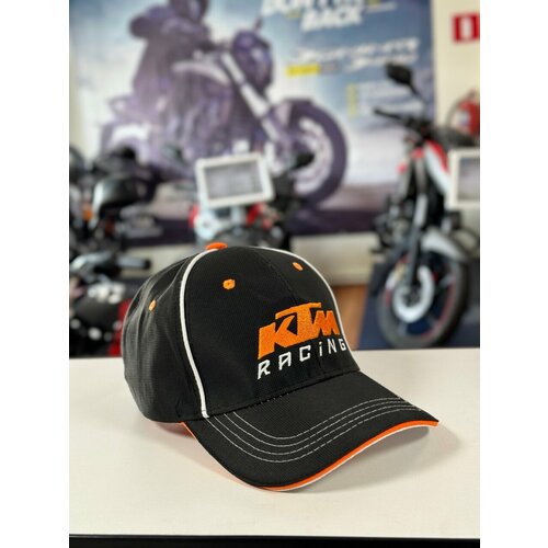 Кепка KTM Racing, размер One Size, черный, оранжевый