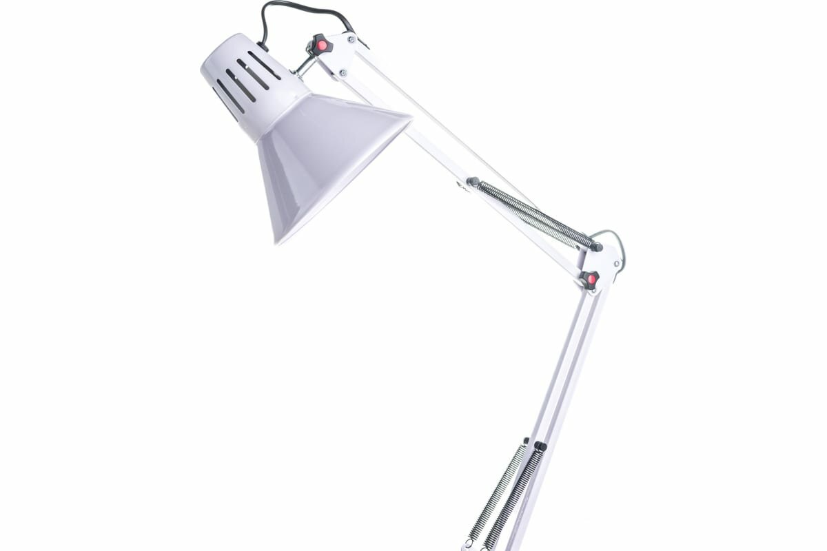 Лампа настольная офисная ЭРА N-121, E27, мощность 40Вт, складная, крепление на струбцина